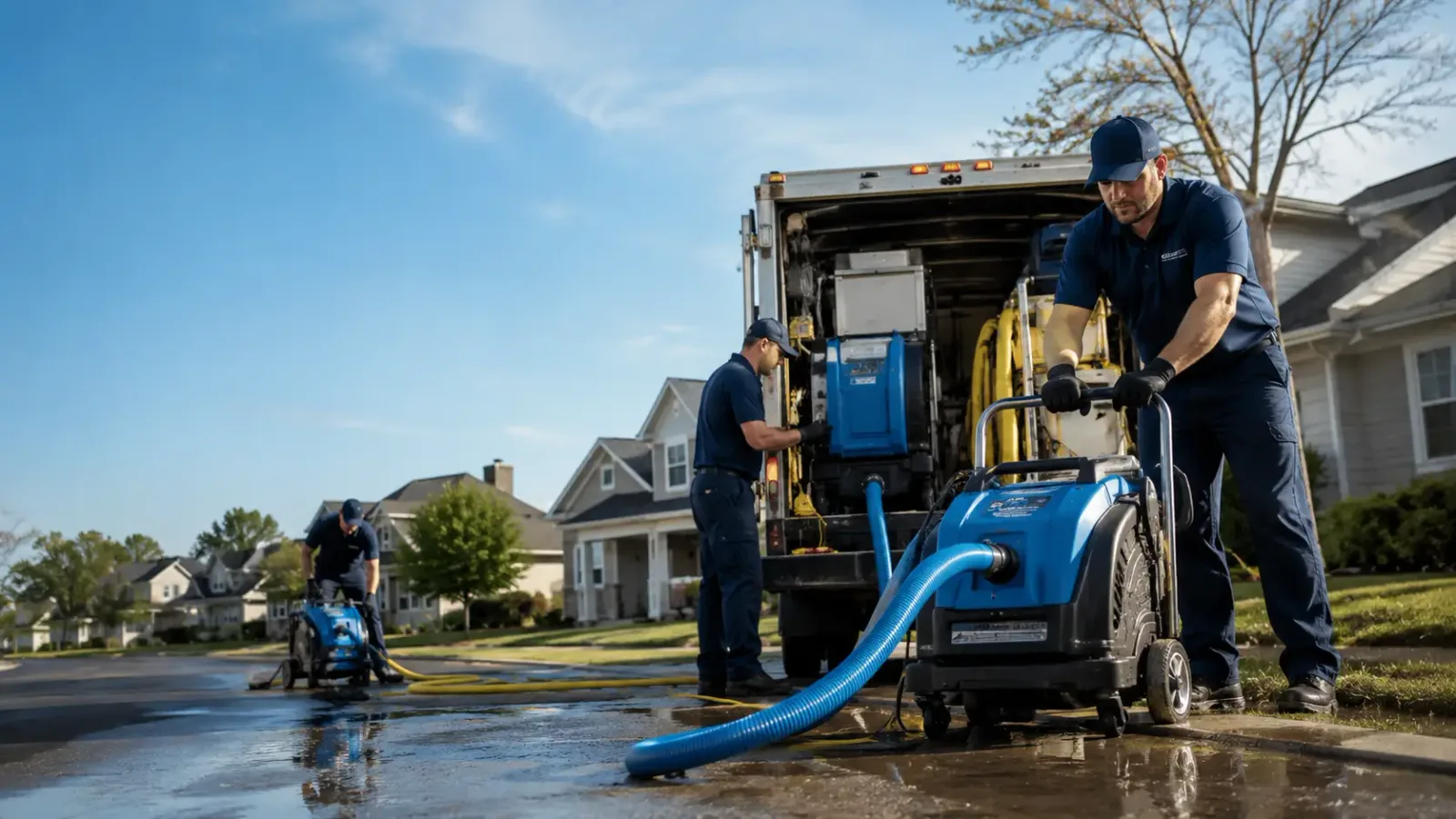 Flood Damage Cleanup in Krebs, OK